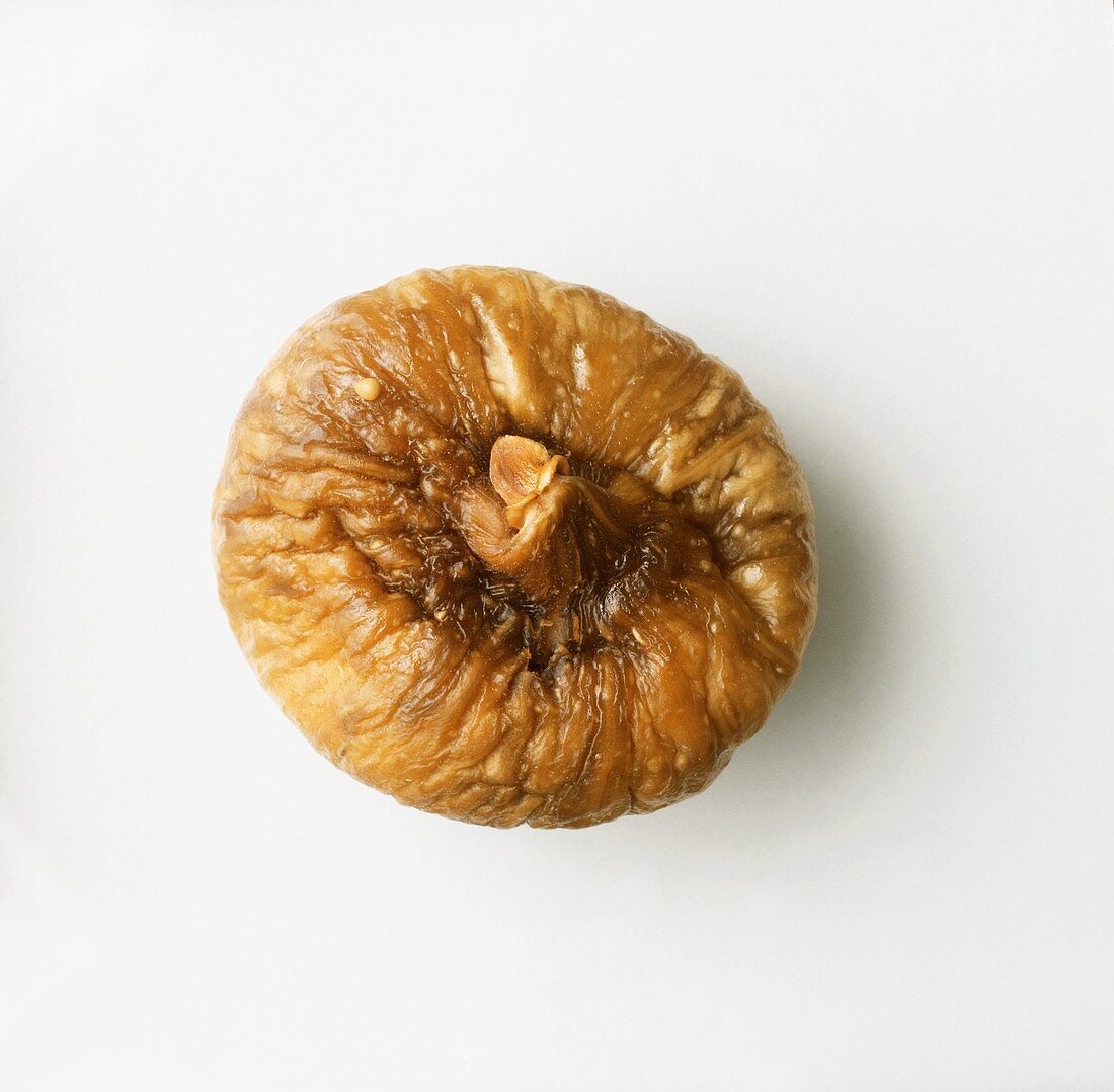 A dried fig