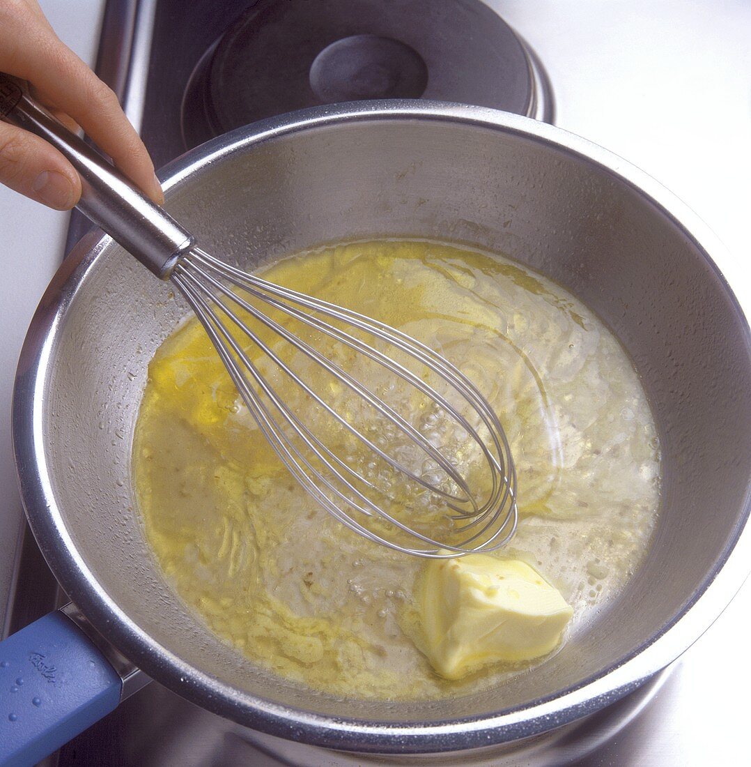 Butter zerlassen