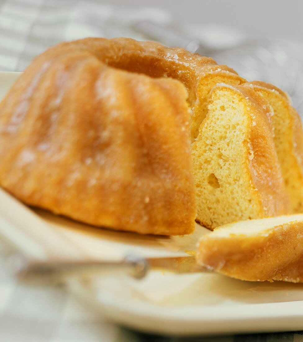 Baba al rum (yeast cake with rum), Campania, Italy