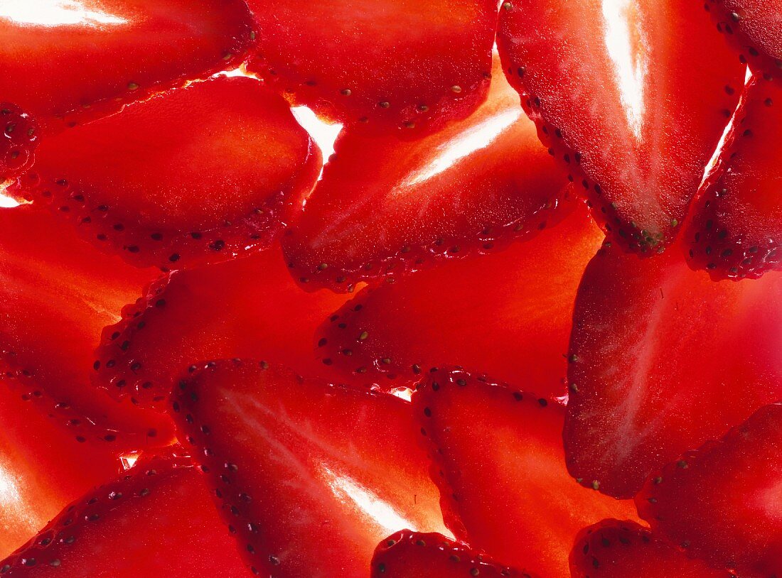 Erdbeerscheiben