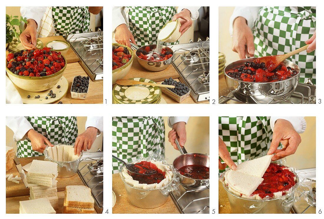 Summer pudding being made - main image 230455