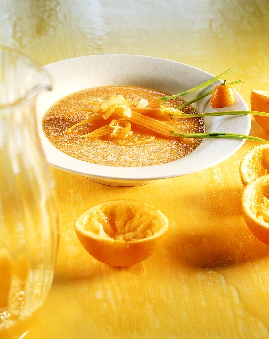 Möhren-Orangen-Suppe