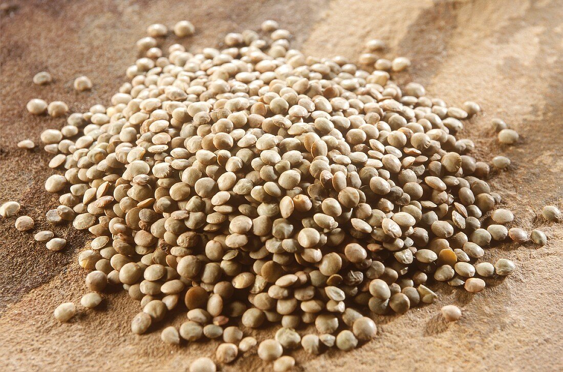 A heap of lentils