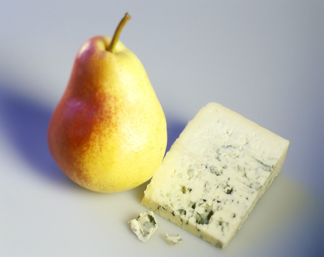 Pear and blue cheese