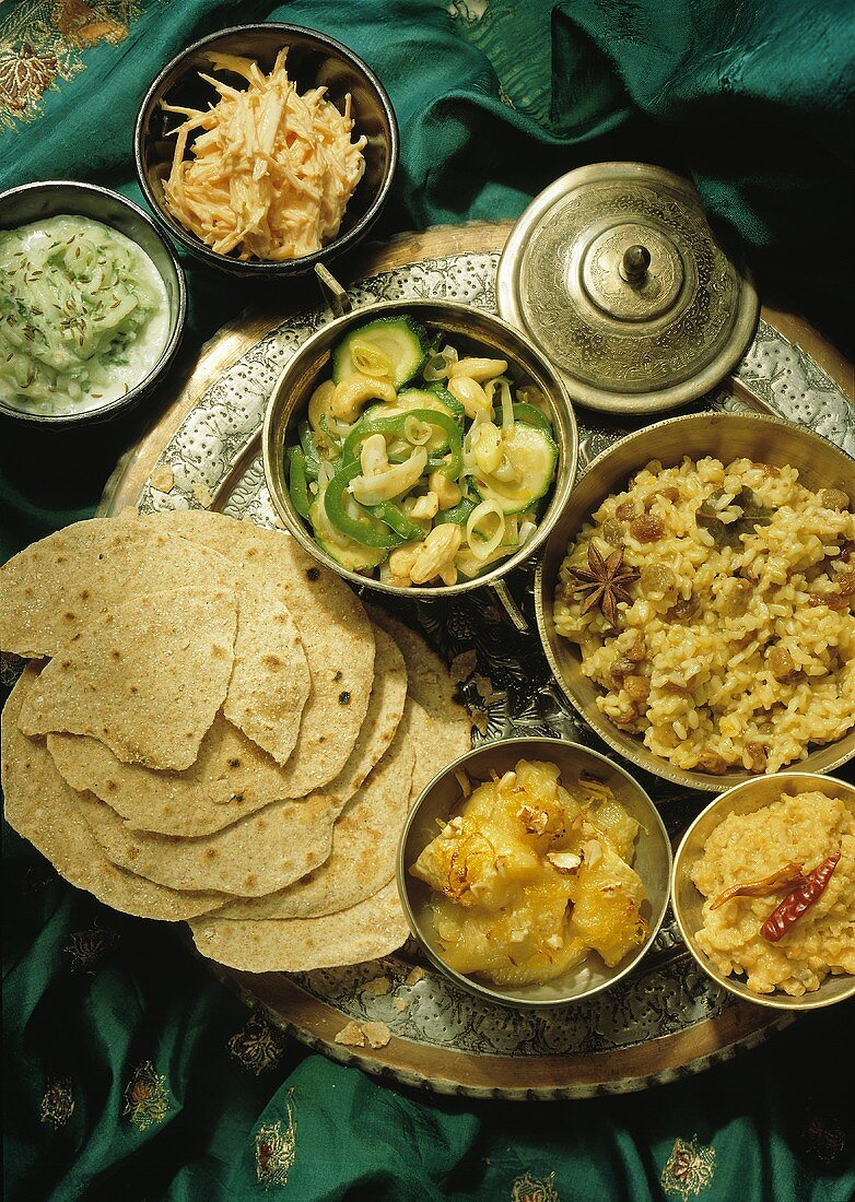 Indian Rice Tableau