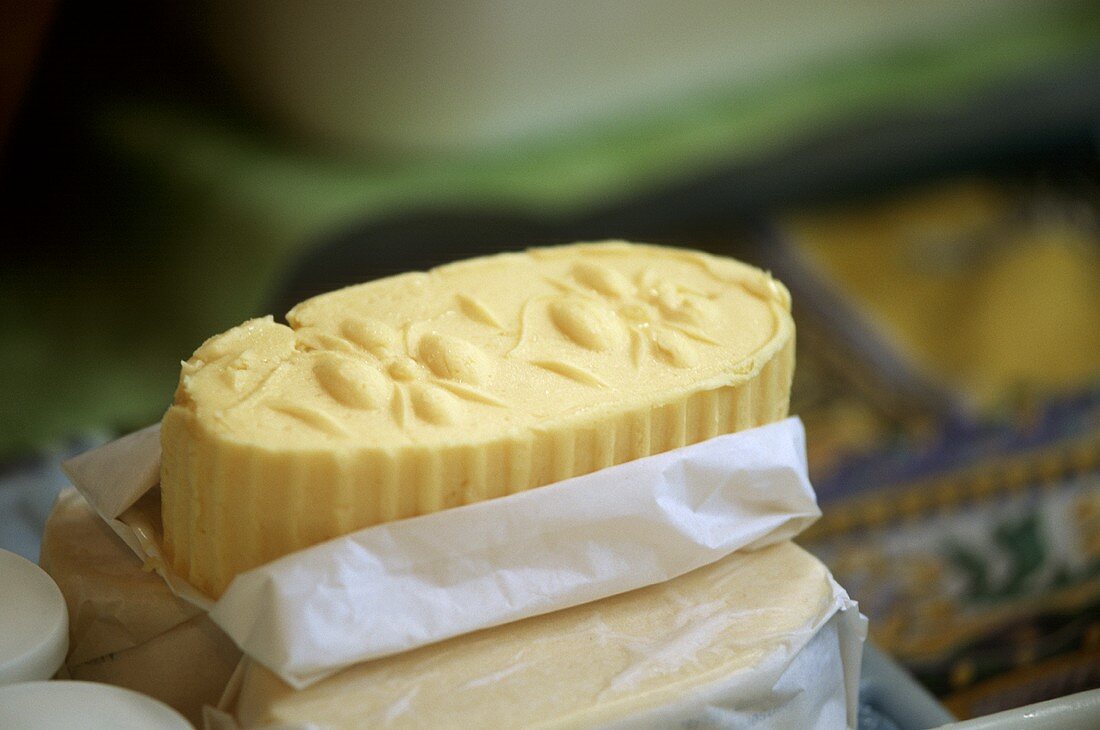Gesalzene Butter aus der Bretagne