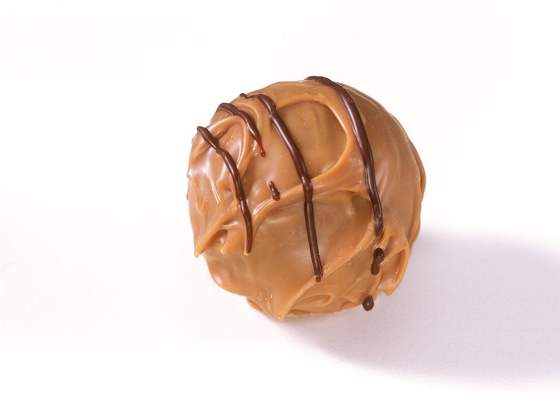 Schokoladenpraline aus Vollmilch