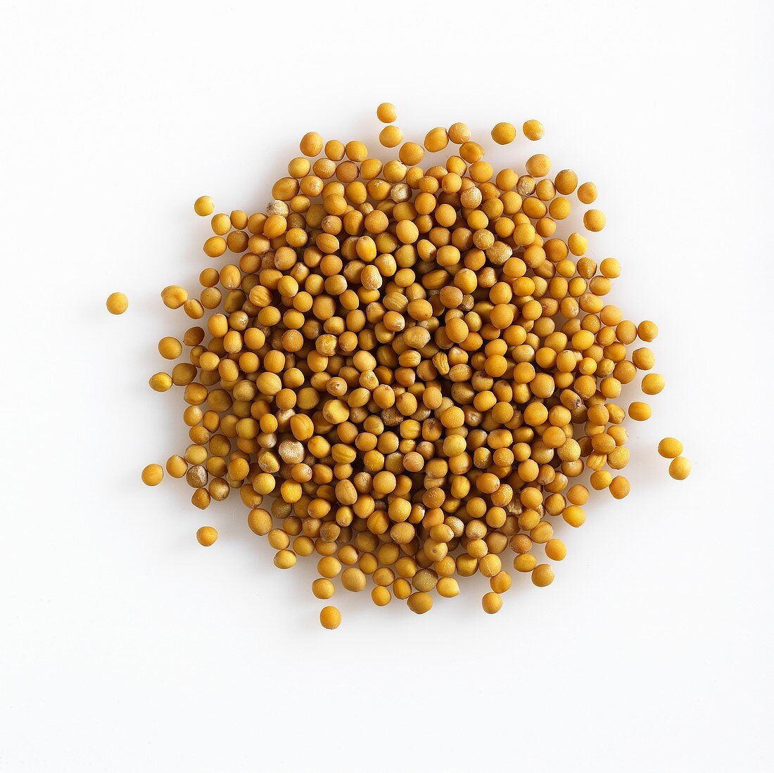 A heap of mustard seeds
