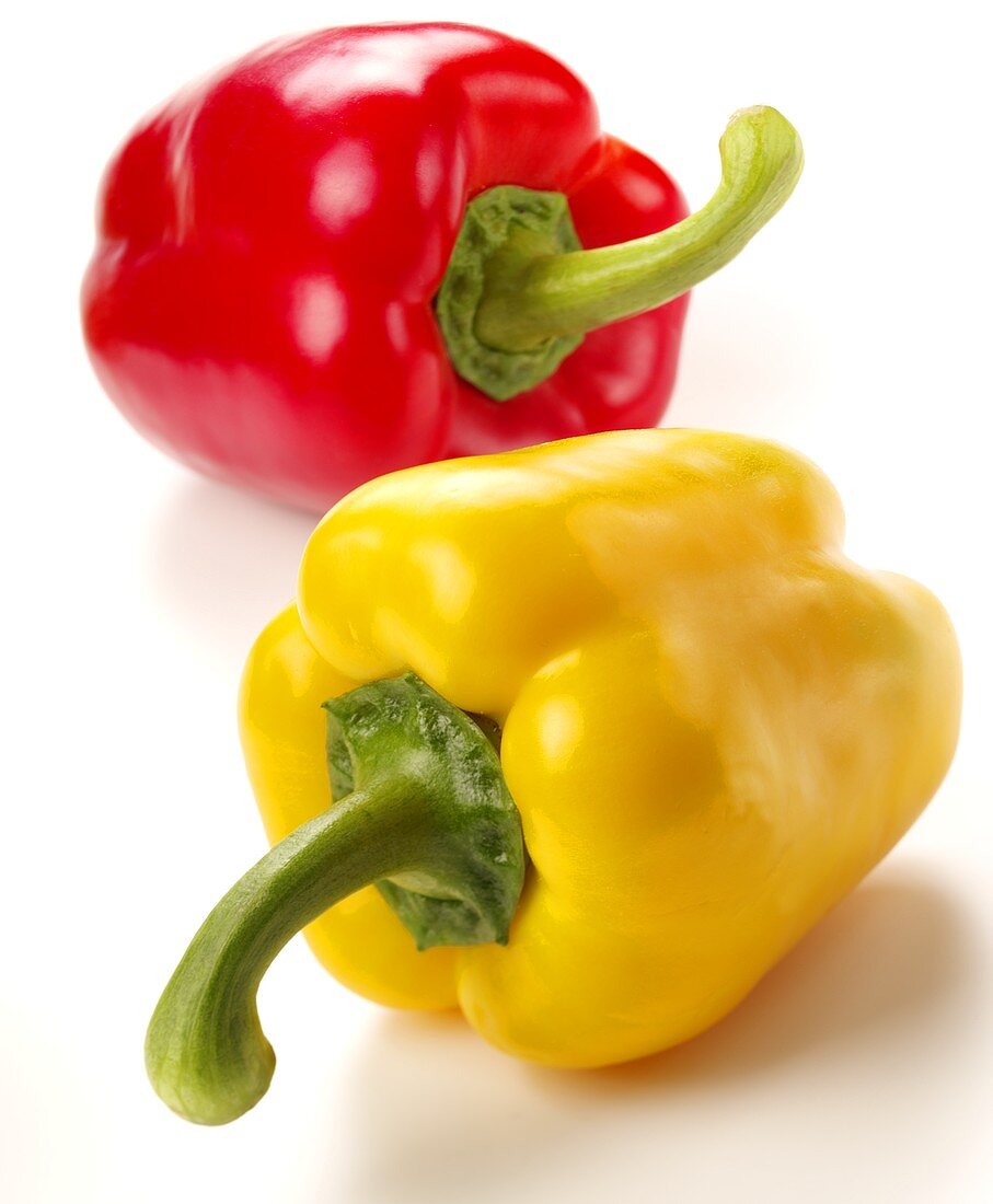 Red and yellow pepper