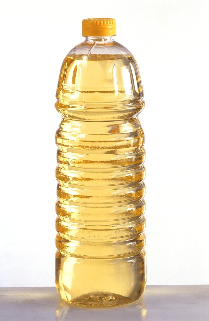 Sojaöl in Plastikflasche