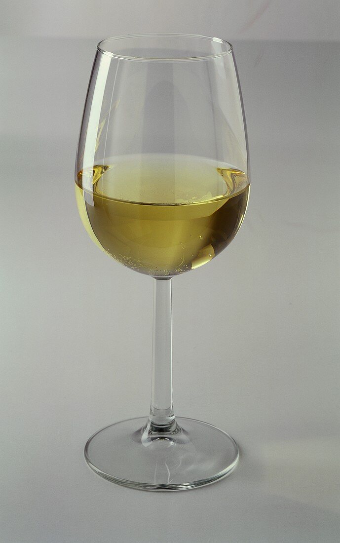 Glas Weißwein