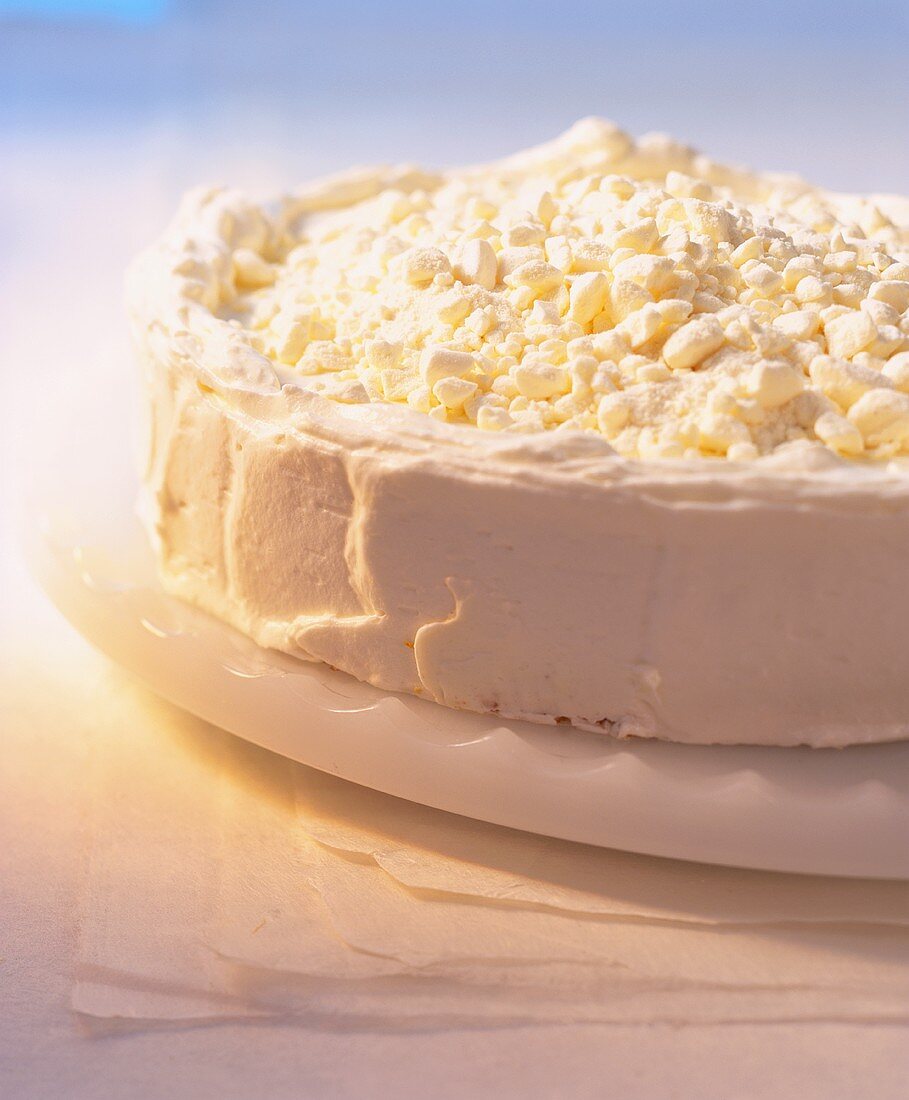 weiße Mascarpone-Zimt-Torte
