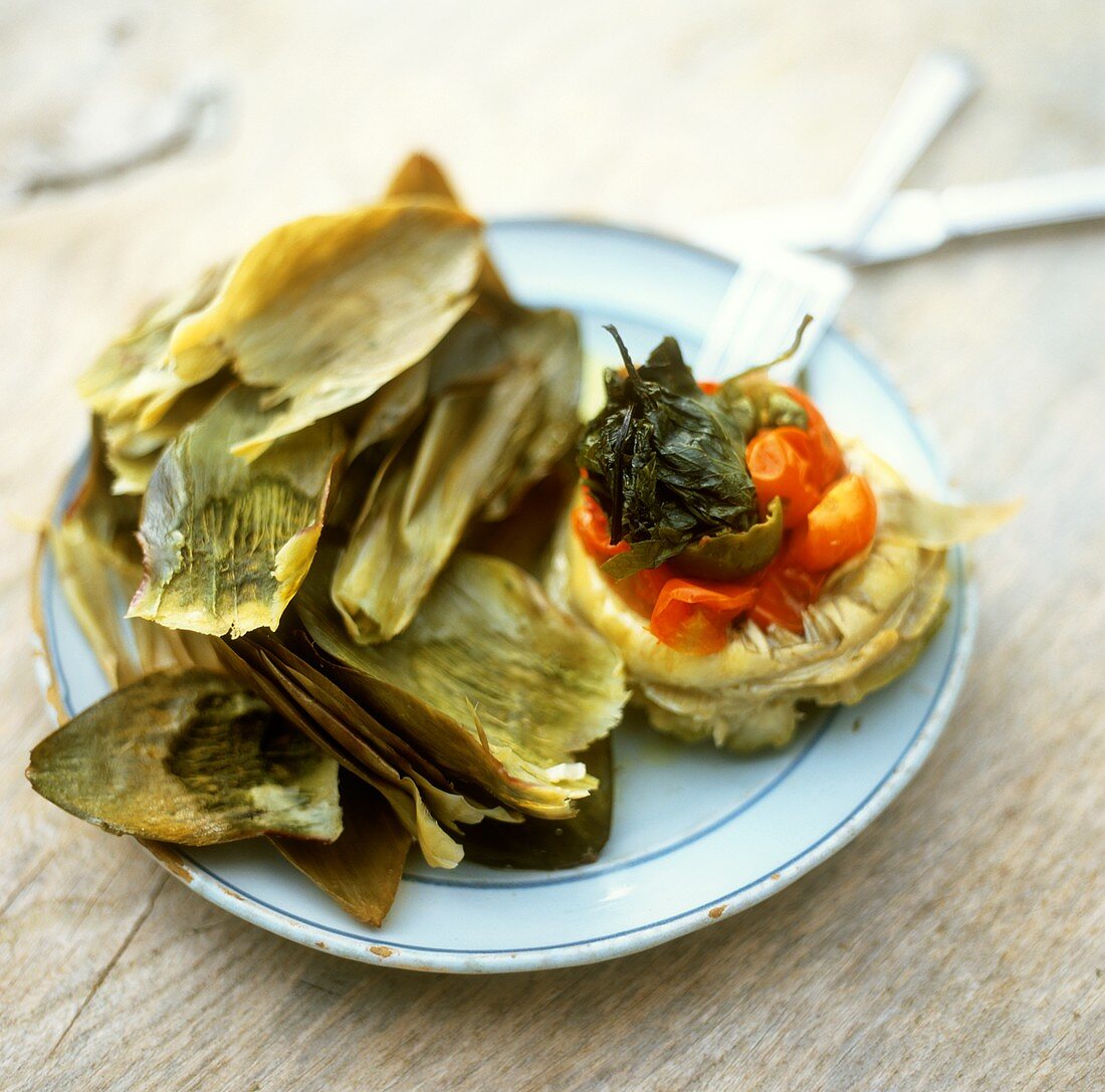 Stuffed artichoke