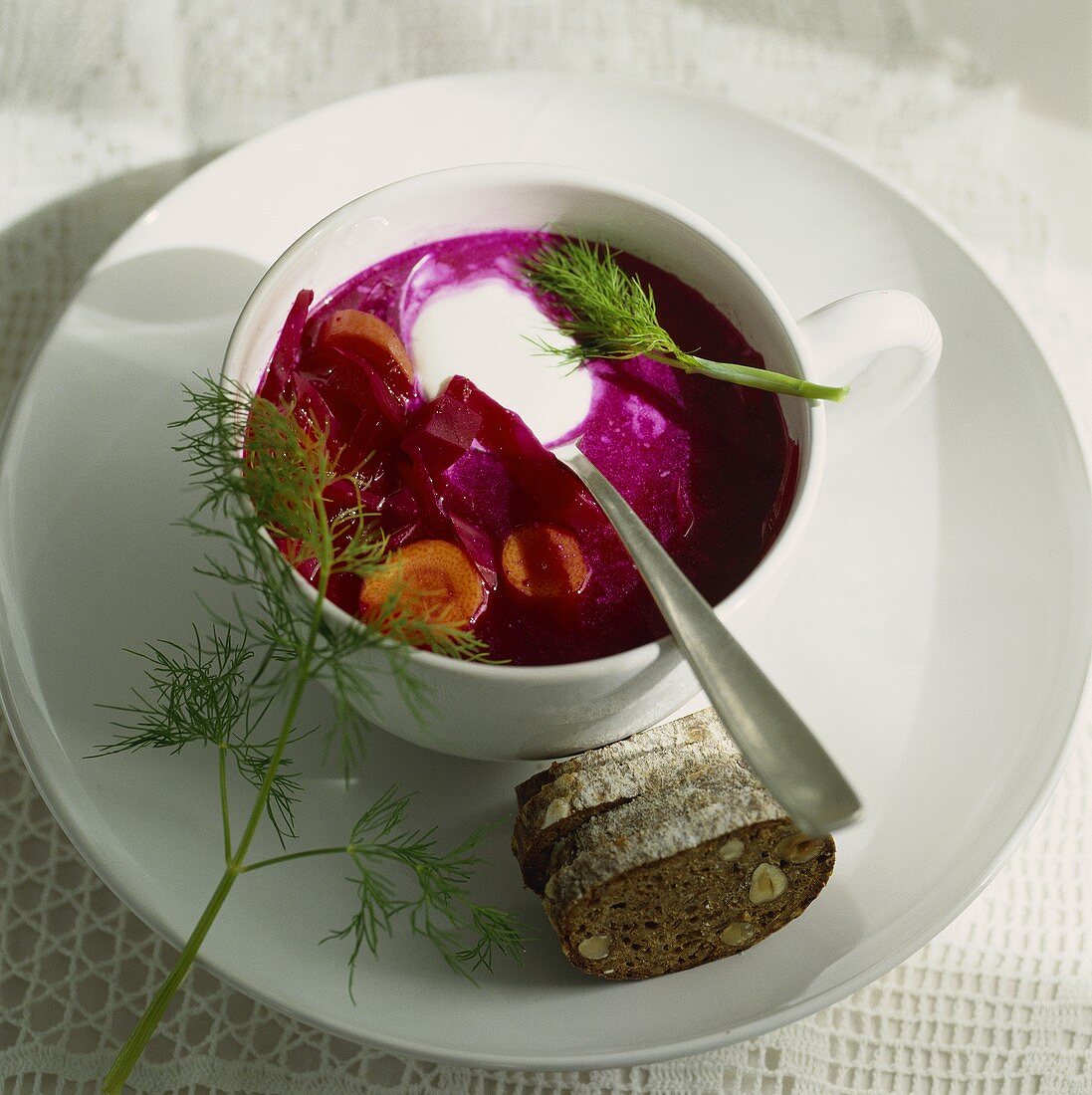 Borscht (Rote-Bete-Suppe)