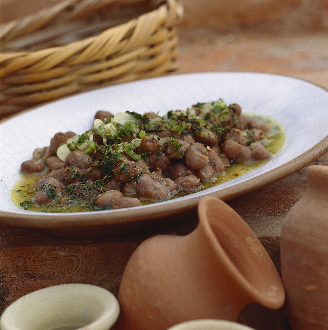 Bohnensalat aus der Türkei