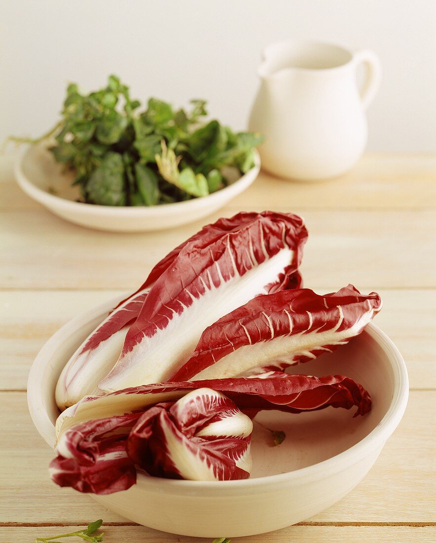 Frischer Radicchio