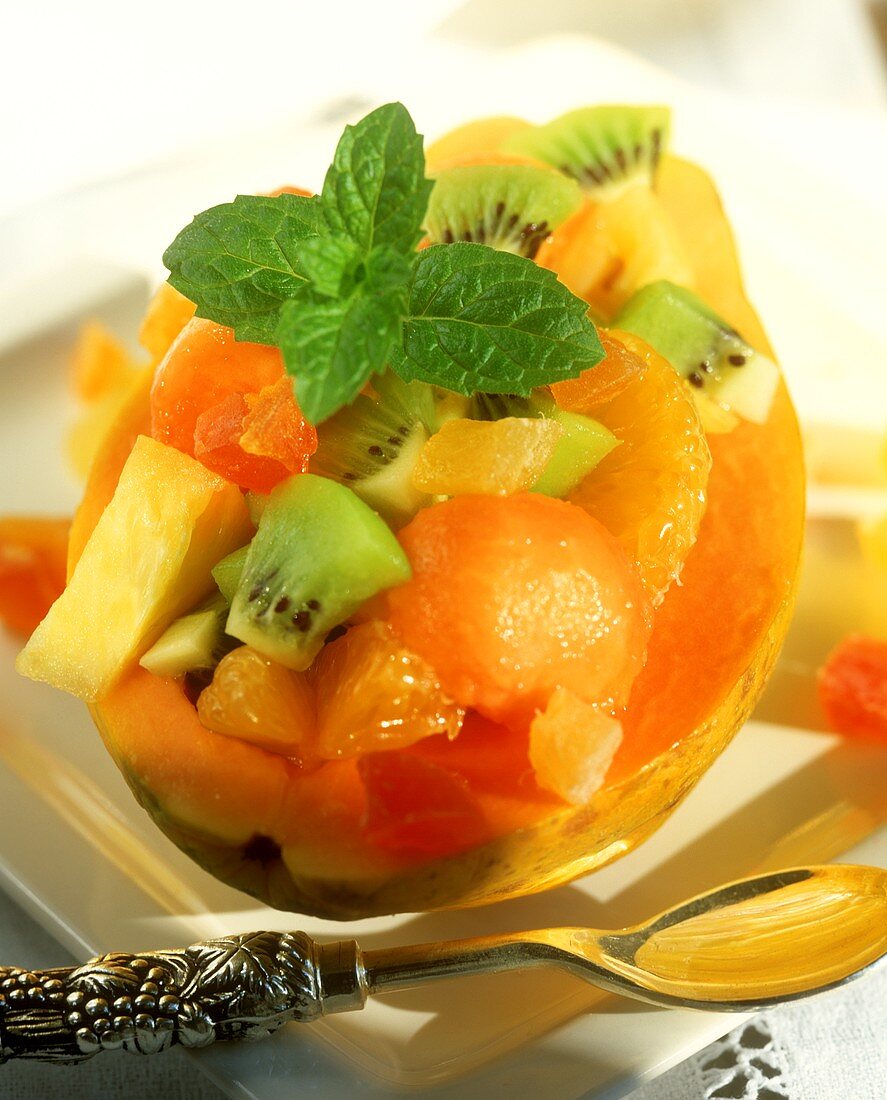 Exotic fruit salad