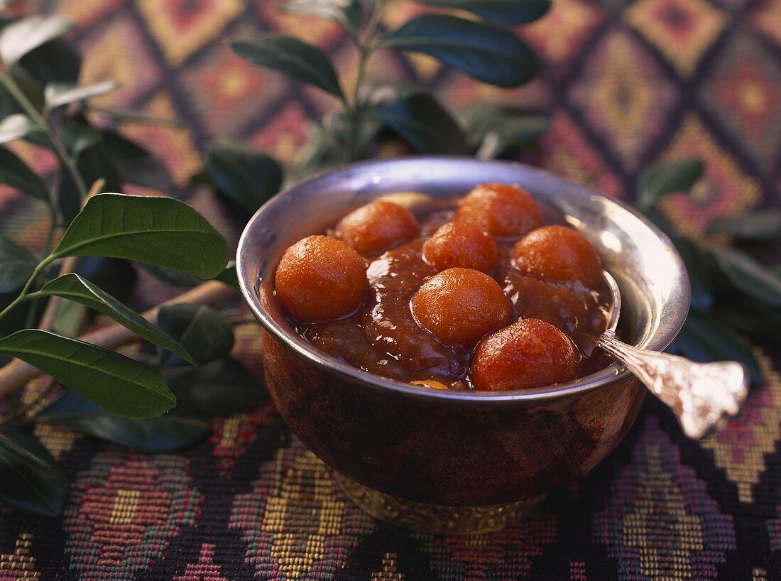 Khubani (Lamm mit Aprikosen), Kashmir