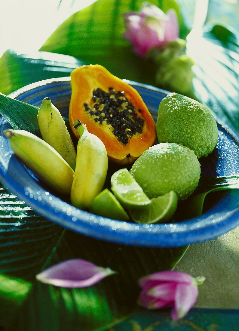 Exotic fresh fruit from the Caribbean