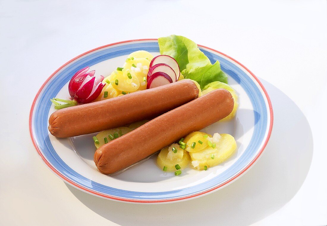 Bockwurst mit Kartoffelsalat