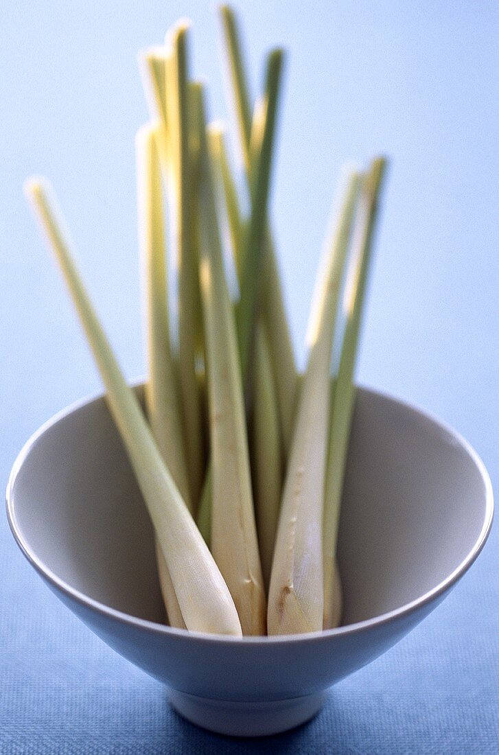 Lemon grass in bowl