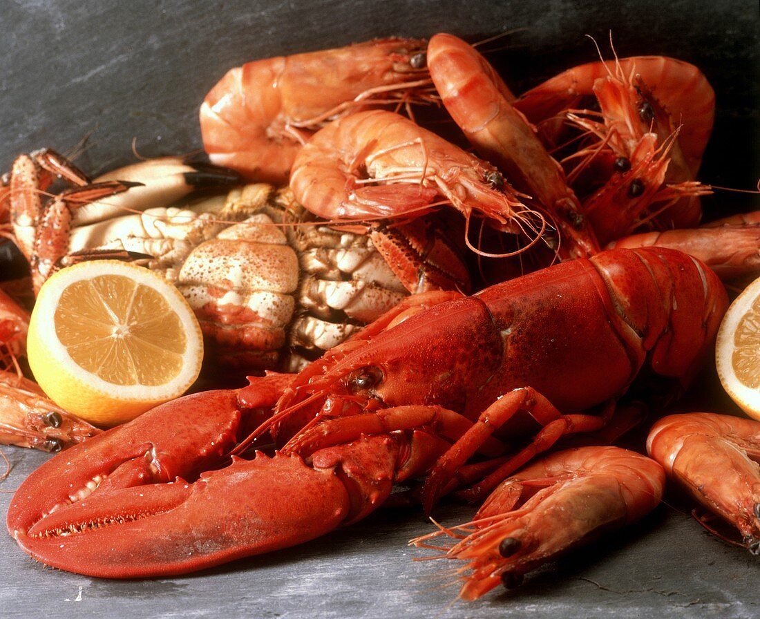 Lobster, Shrimp and Crab