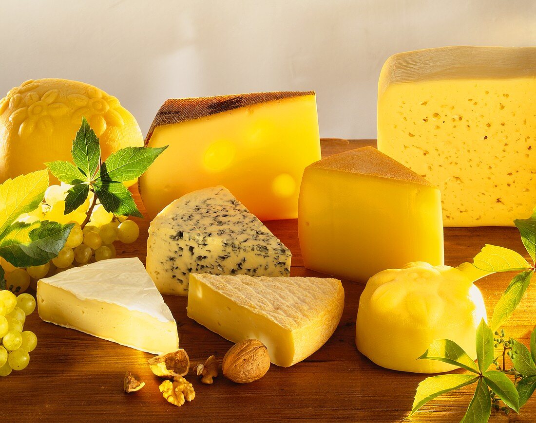 A Selection of Cheeses