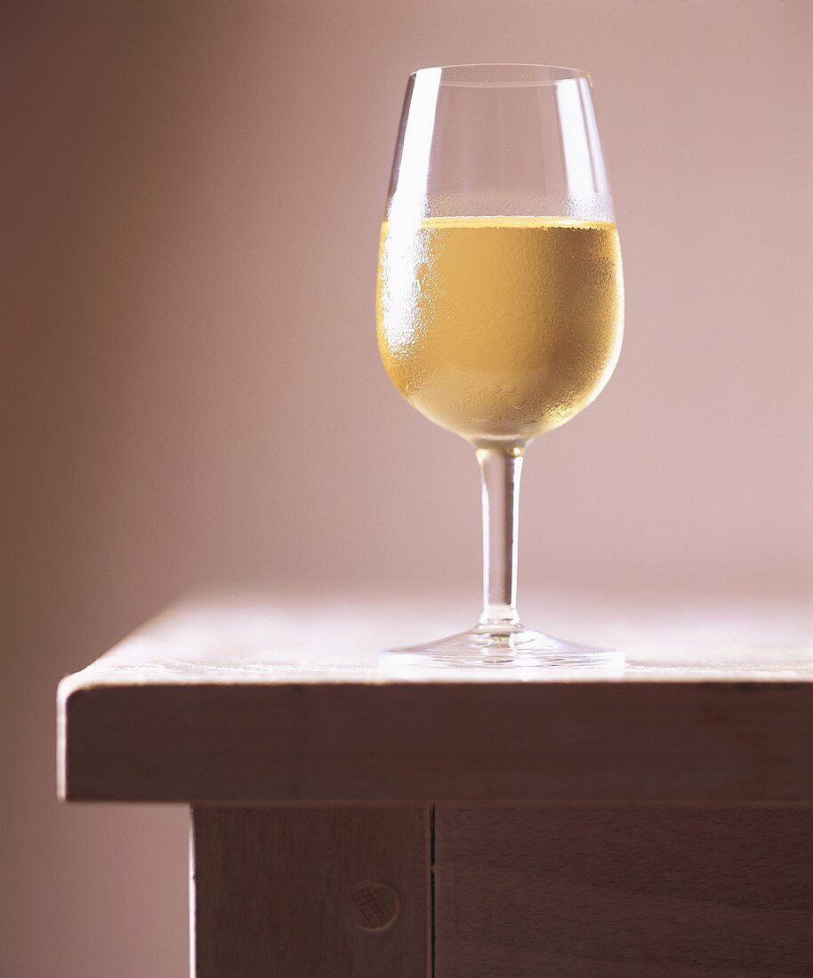 A Glass of White Wine