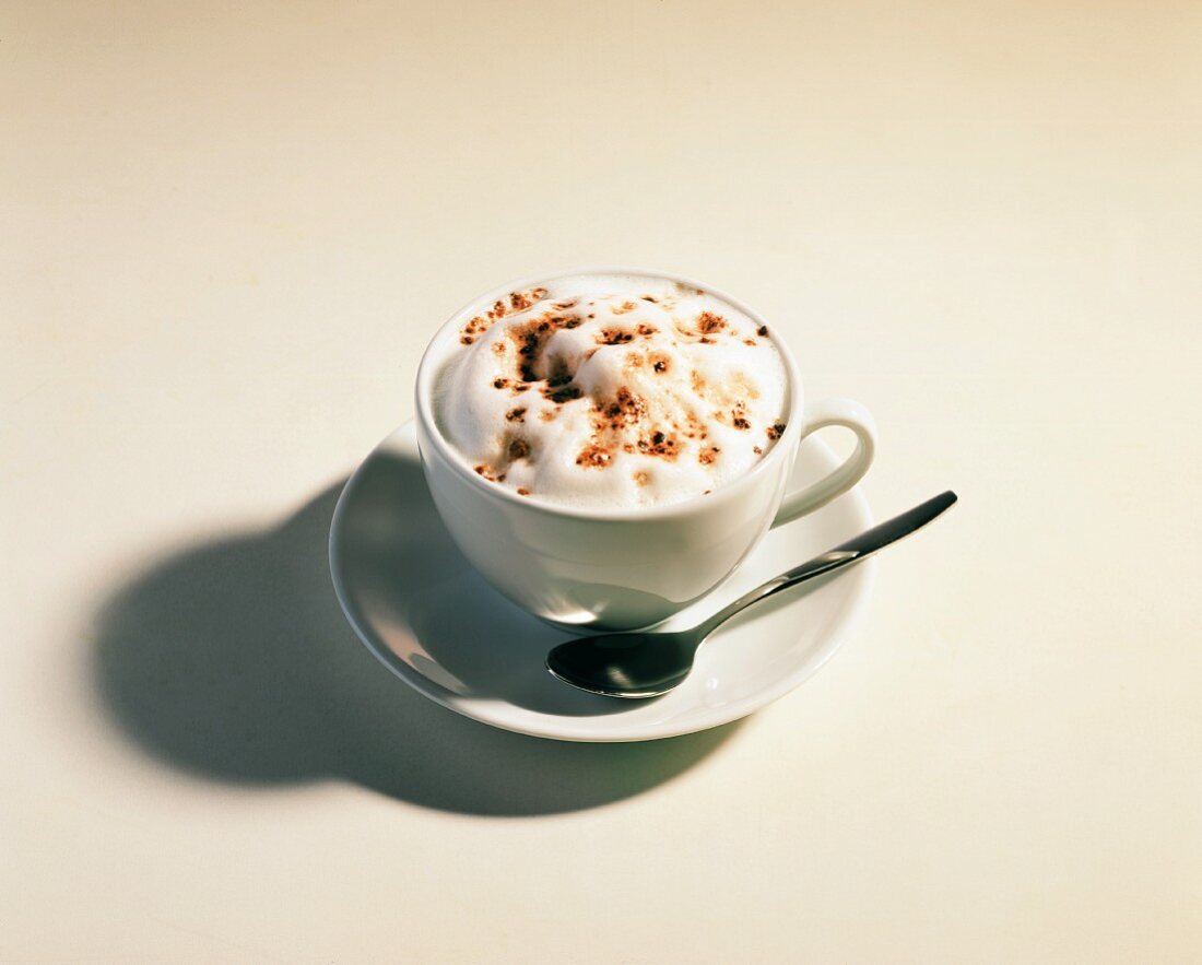 A Single Cup of Capuccino