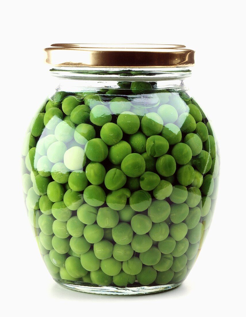 A jar of peas