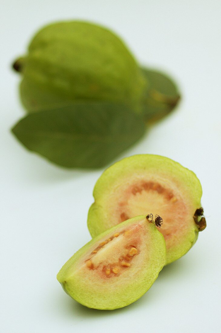 Fresh guavas