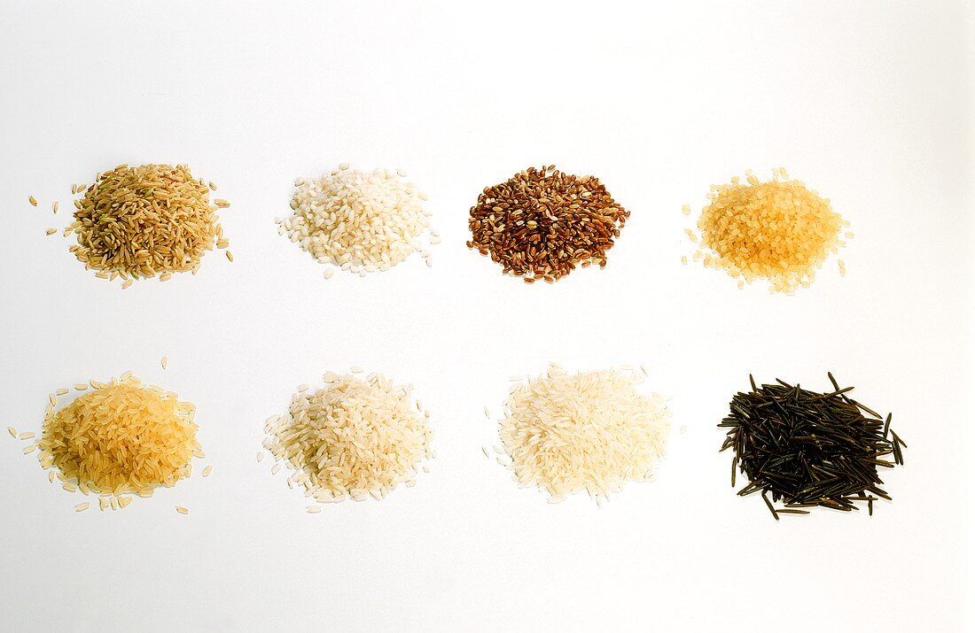 Assorted Kinds of Rice
