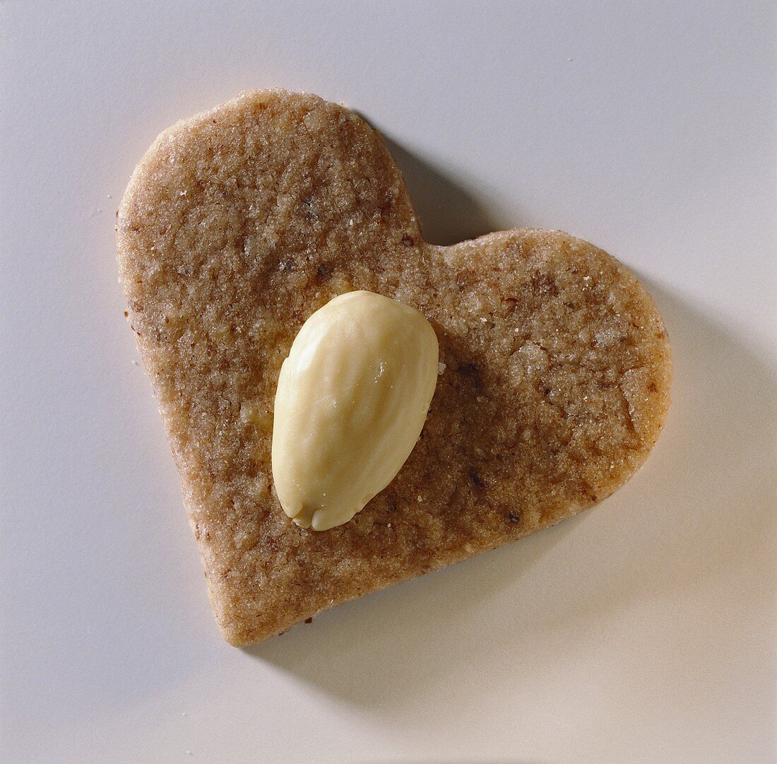An almond heart