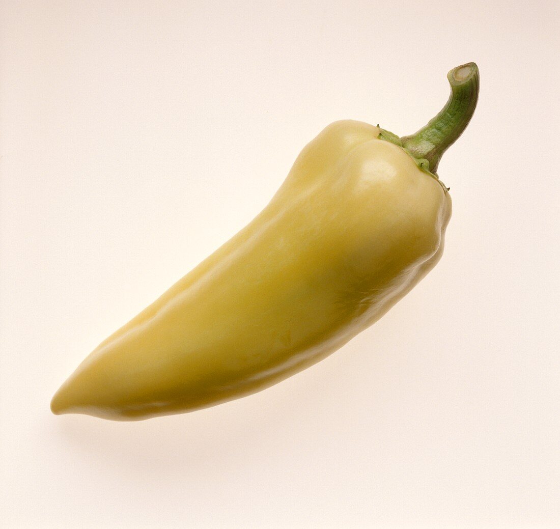 A long yellow pepper