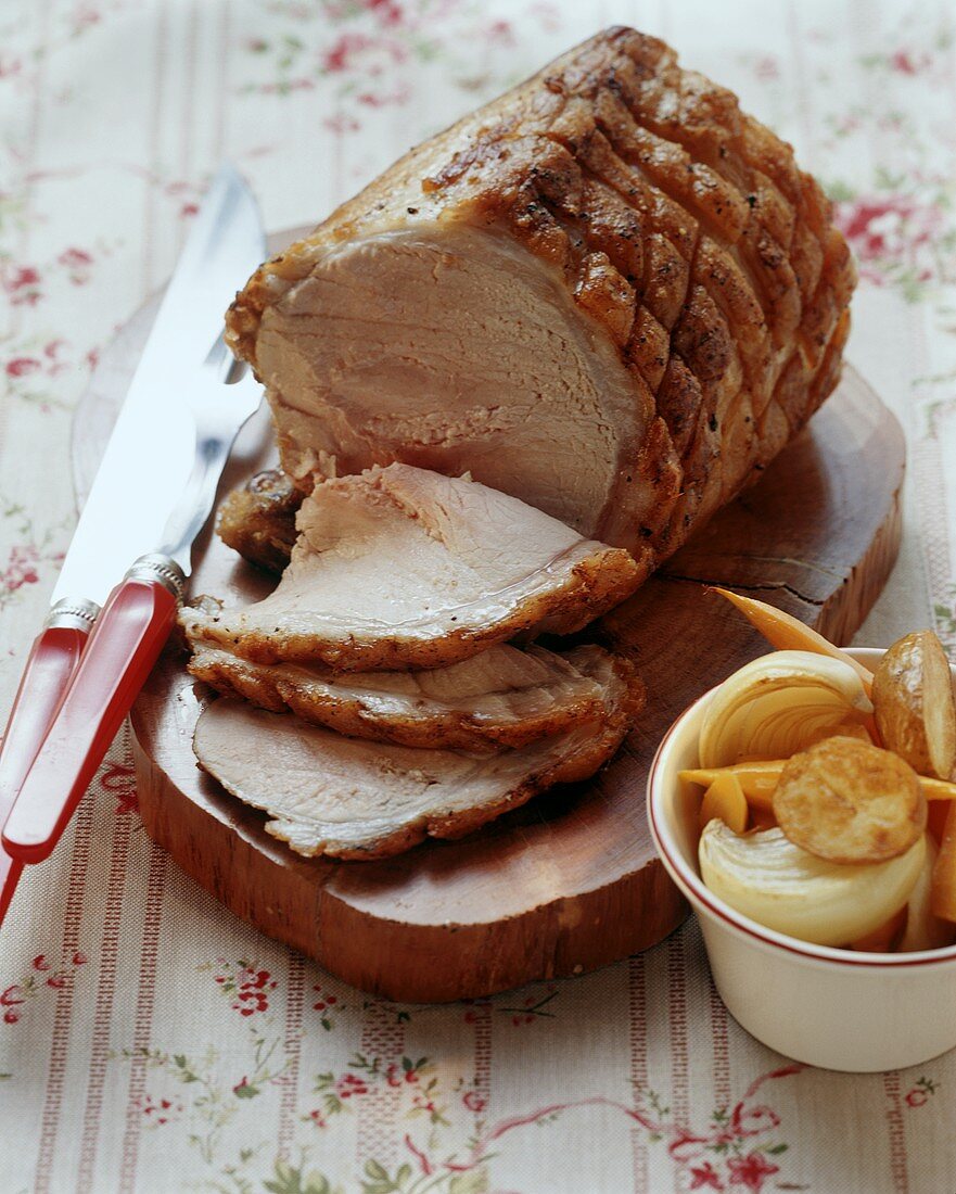 Tösstaler Sunntigsbroote: roast pork (Switzerland)