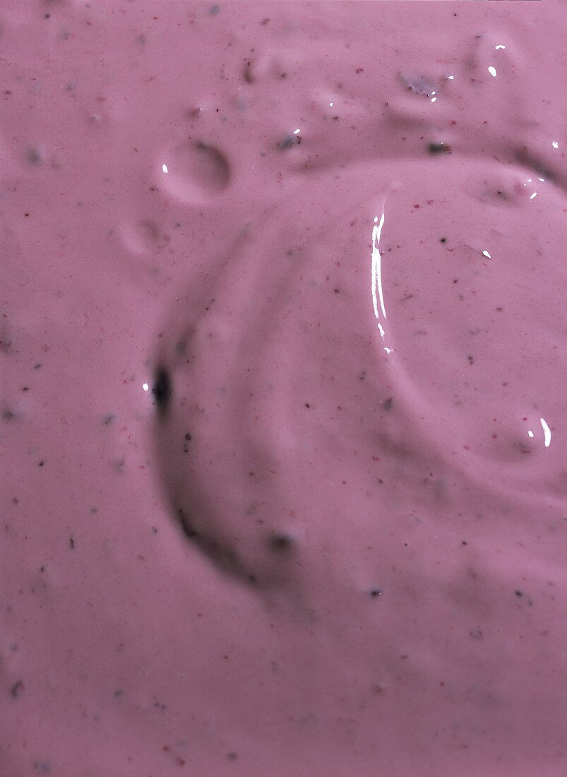Fruit yoghurt (close-up)