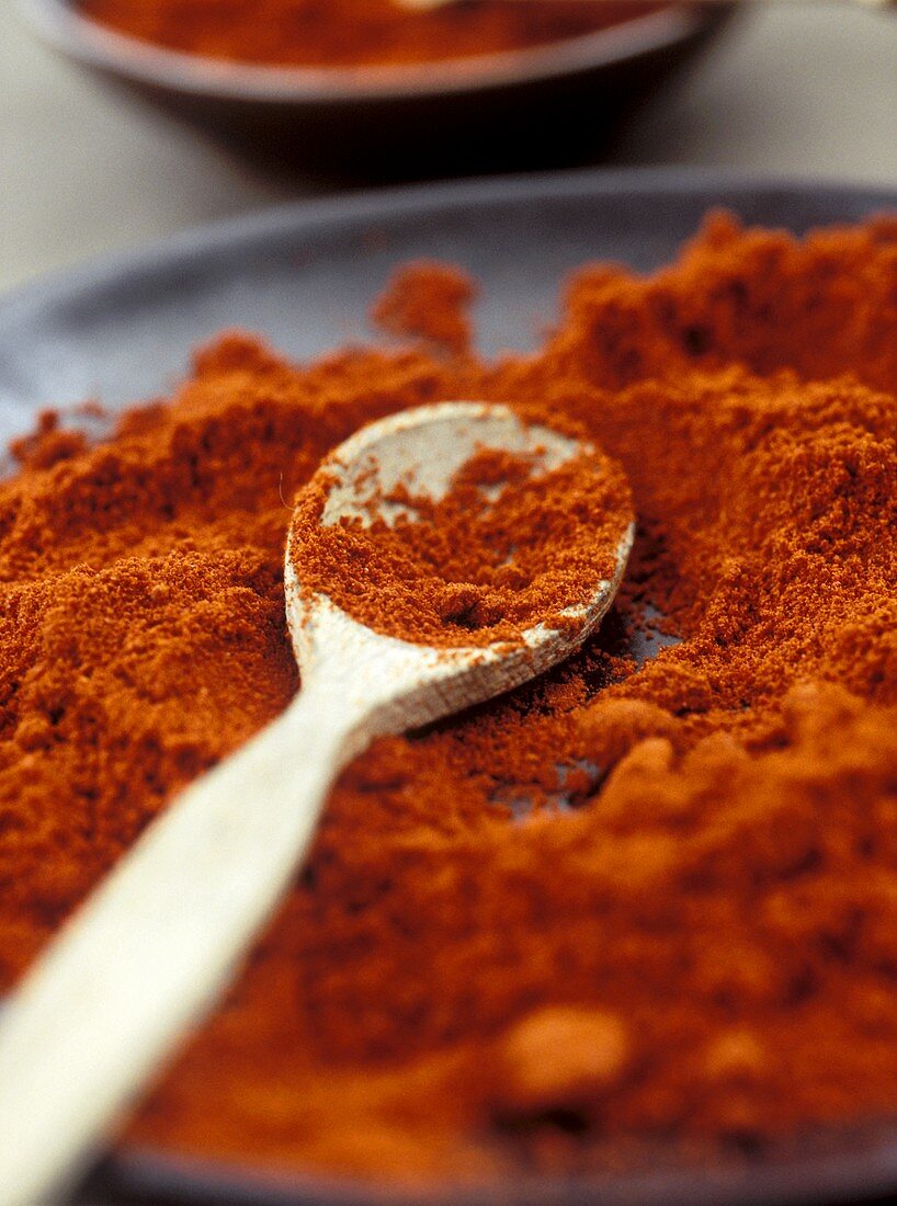 Paprika in Bowl