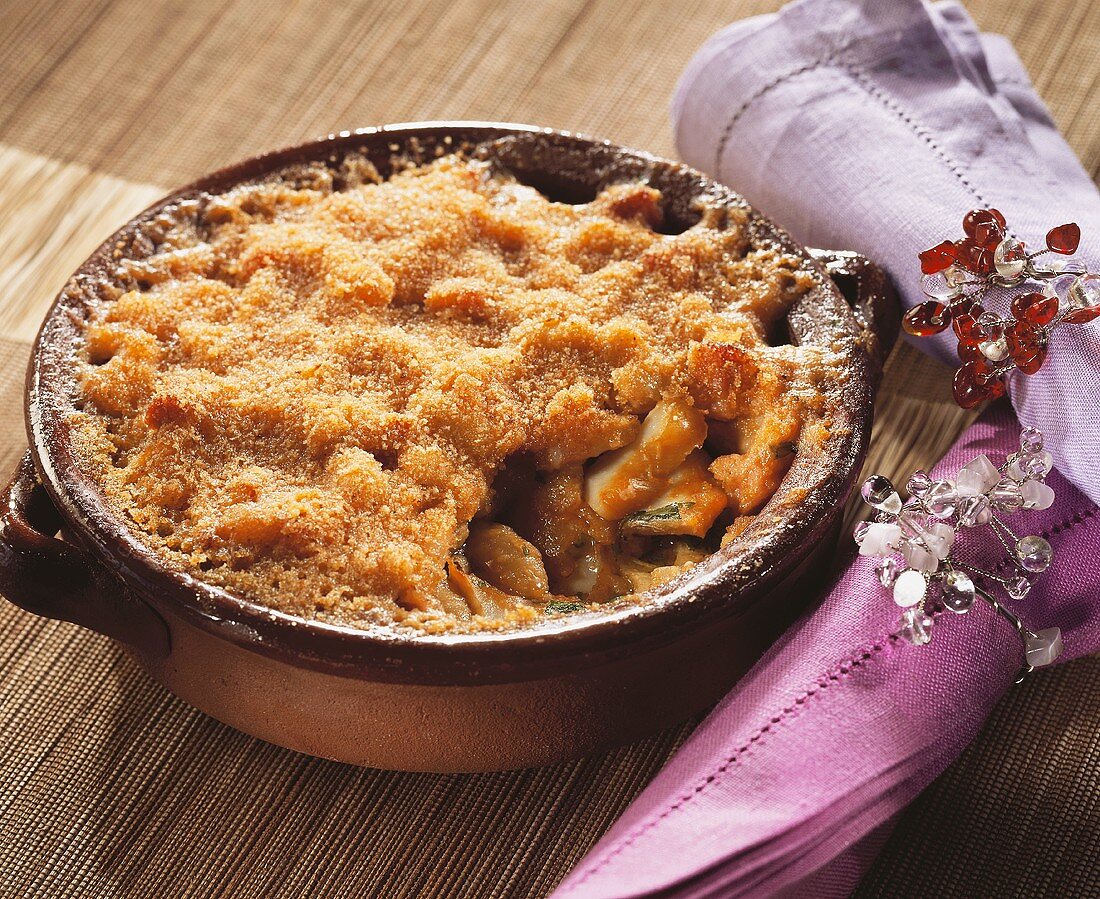 Cassoulet with smoked haddock
