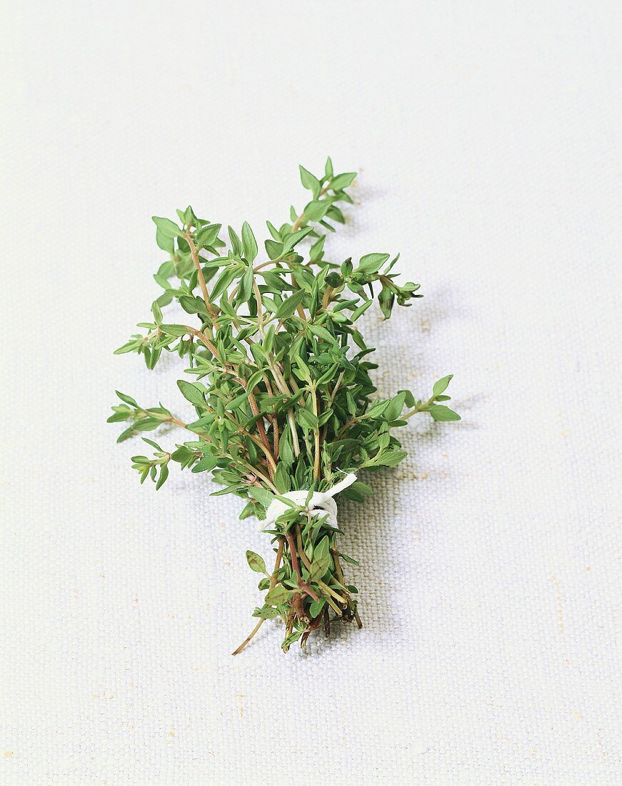 A bunch of fresh marjoram, 