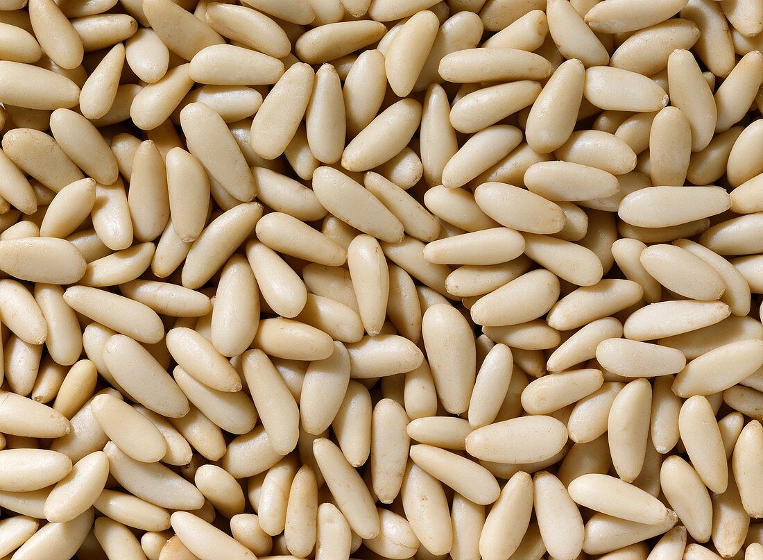 Pine nuts (filling the picture)