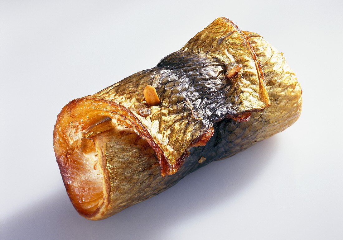 Smoked herring rollmops