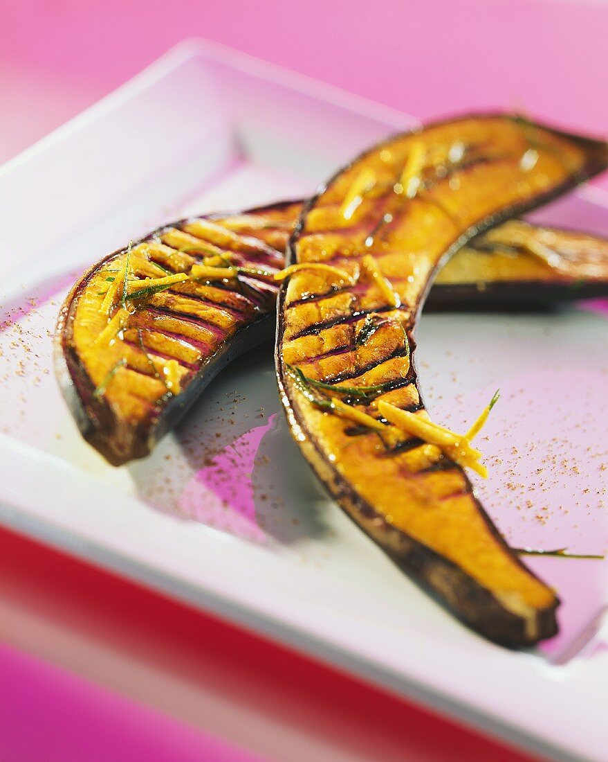 Grilled plantains