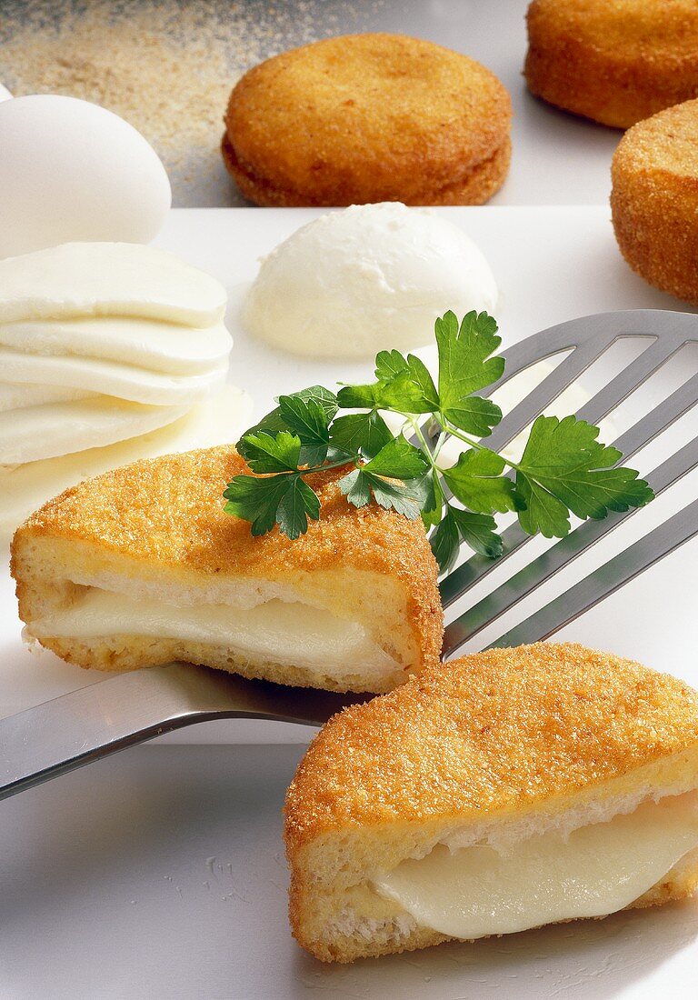 Fried mozzarella