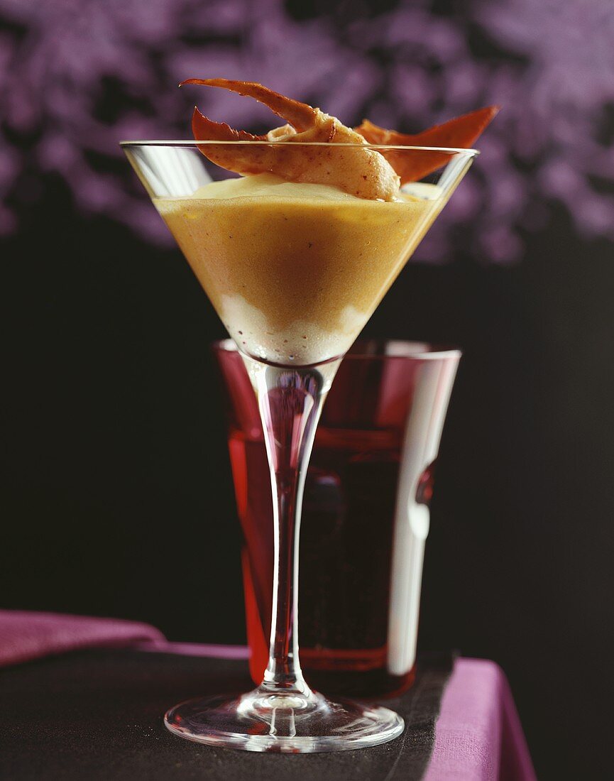 Hummercocktail im Martiniglas