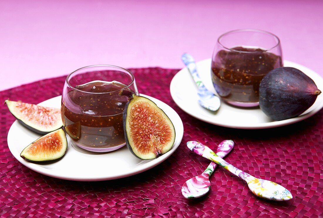Red fig jam
