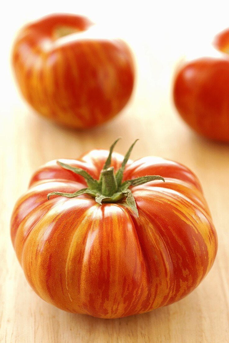 Gestreifte Tomaten (Zebratomaten)