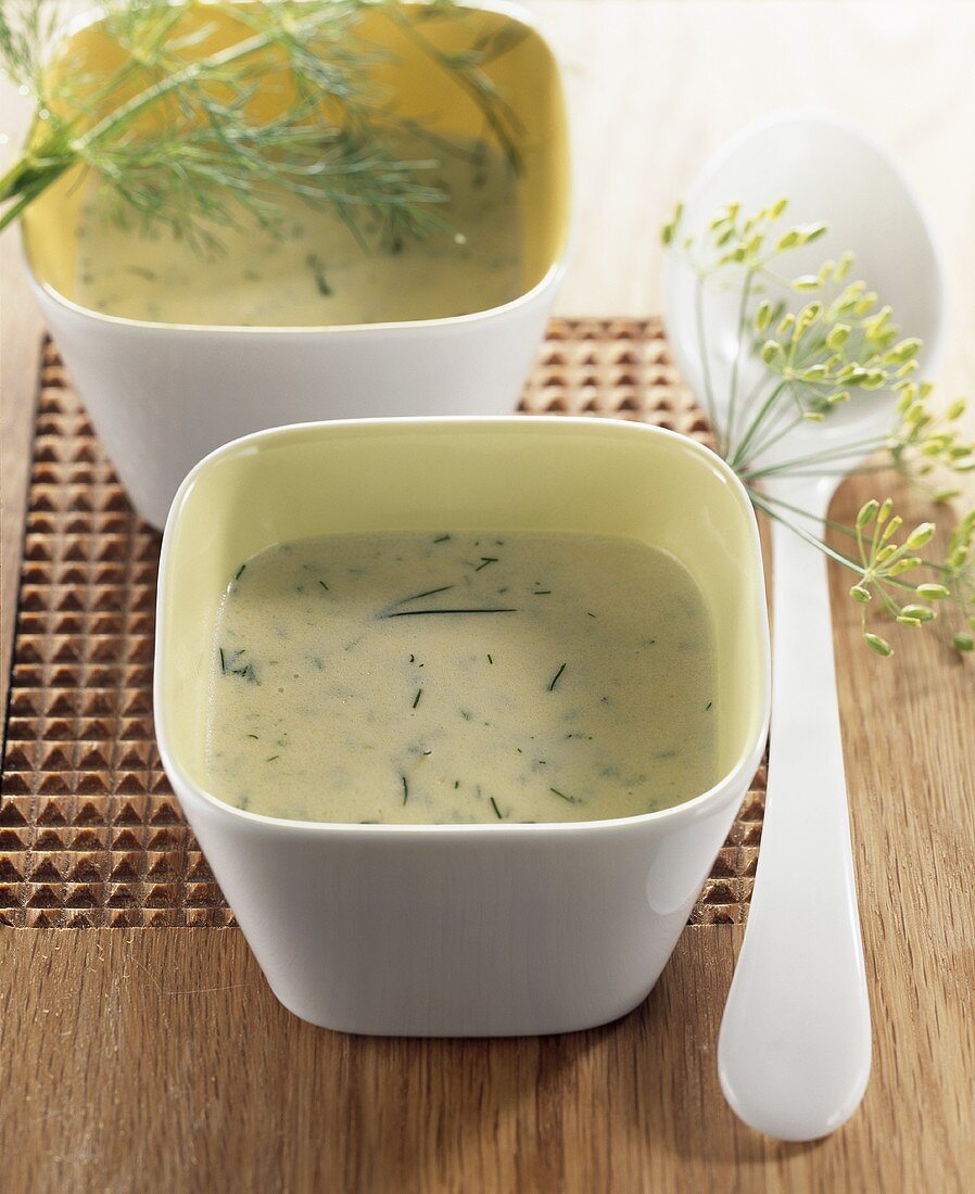 Senfsauce mit Dill