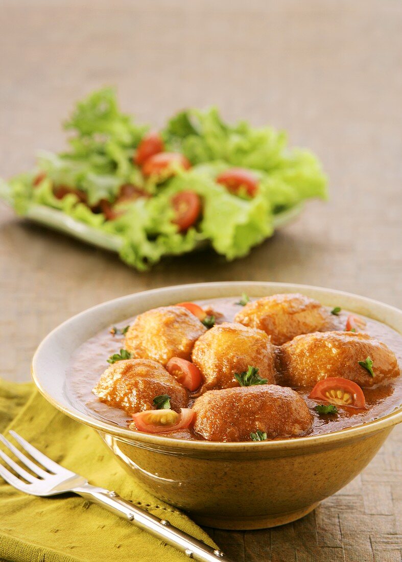 Kofta curry (India)