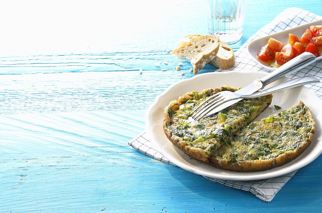 Omelett mit Gemüse und Kräutern (Griechenland)