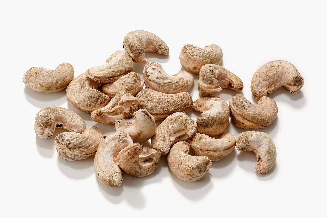 Several cashew nuts